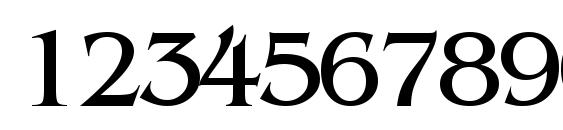 Wandssk regular Font, Number Fonts