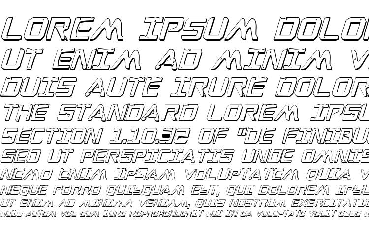 specimens War Eagle 3D Condensed Italic font, sample War Eagle 3D Condensed Italic font, an example of writing War Eagle 3D Condensed Italic font, review War Eagle 3D Condensed Italic font, preview War Eagle 3D Condensed Italic font, War Eagle 3D Condensed Italic font