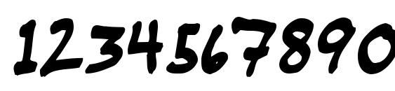 Warehous Font, Number Fonts