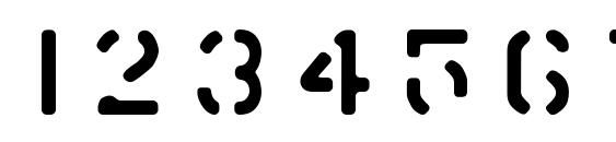 Warehouse Font, Number Fonts