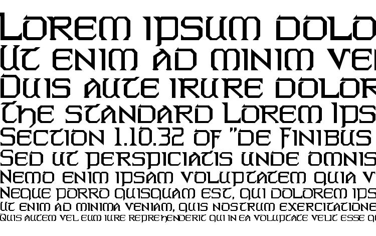 specimens Warlords Normal font, sample Warlords Normal font, an example of writing Warlords Normal font, review Warlords Normal font, preview Warlords Normal font, Warlords Normal font