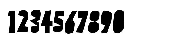 WarmerSolid Regular Font, Number Fonts