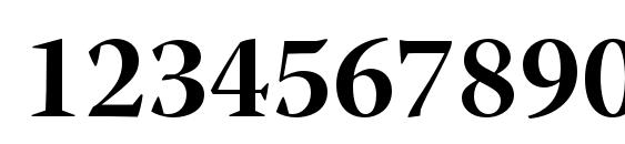 WarnockPro BoldSubh Font, Number Fonts