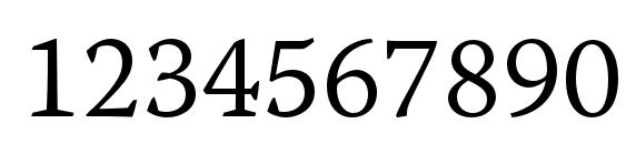 WarnockPro LightCapt Font, Number Fonts
