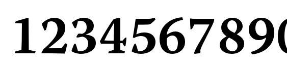 WarnockPro SemiboldCapt Font, Number Fonts