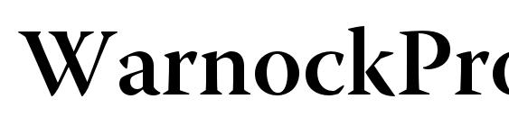 шрифт WarnockPro SemiboldSubh, бесплатный шрифт WarnockPro SemiboldSubh, предварительный просмотр шрифта WarnockPro SemiboldSubh