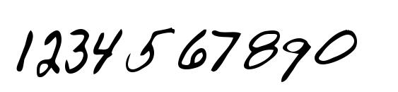 Warren Regular Font, Number Fonts