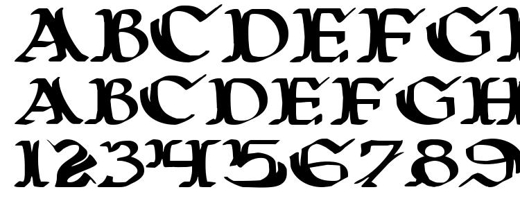 глифы шрифта Wars of Asgard Expanded, символы шрифта Wars of Asgard Expanded, символьная карта шрифта Wars of Asgard Expanded, предварительный просмотр шрифта Wars of Asgard Expanded, алфавит шрифта Wars of Asgard Expanded, шрифт Wars of Asgard Expanded