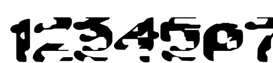 Wash99 Font, Number Fonts