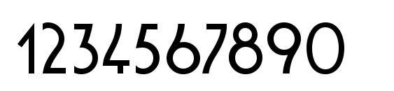 WashingtonD Font, Number Fonts