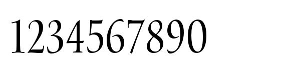 WatersTitlingPro Cn Font, Number Fonts