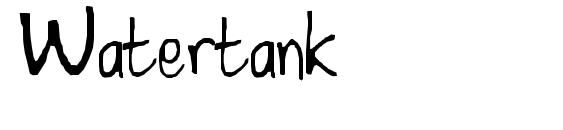 Watertank font, free Watertank font, preview Watertank font