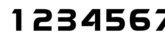 Watford Regular DB Font, Number Fonts