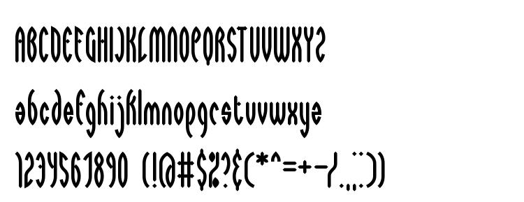 glyphs Wayward BRK font, сharacters Wayward BRK font, symbols Wayward BRK font, character map Wayward BRK font, preview Wayward BRK font, abc Wayward BRK font, Wayward BRK font