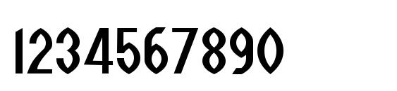 Wazoo Font, Number Fonts