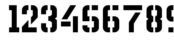 Wc wunderbach bta demibold Font, Number Fonts