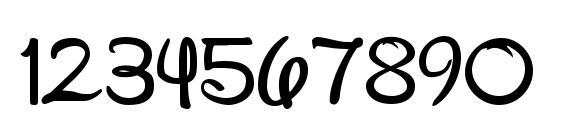 Wds052801 Font, Number Fonts