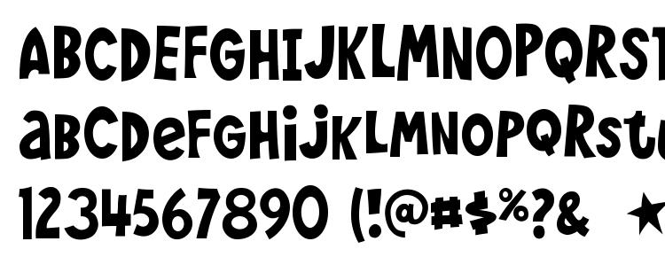 глифы шрифта Weebairn, символы шрифта Weebairn, символьная карта шрифта Weebairn, предварительный просмотр шрифта Weebairn, алфавит шрифта Weebairn, шрифт Weebairn