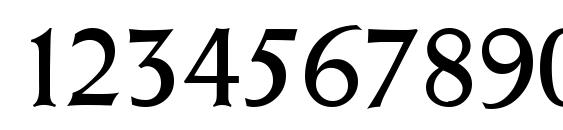 WeinGothikDB Normal Font, Number Fonts