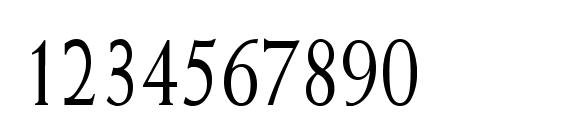 Weiss Cn Font, Number Fonts