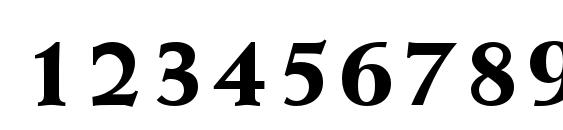 WeissStd ExtraBold Font, Number Fonts