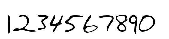 Weldonshand regular Font, Number Fonts