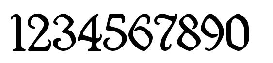 Wellsley Font, Number Fonts