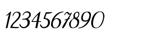 Wenceslas oblique Font, Number Fonts