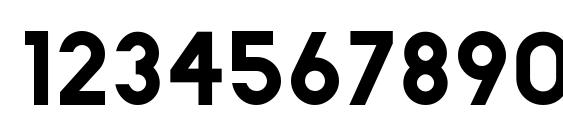 WerkHaus Bold Font, Number Fonts