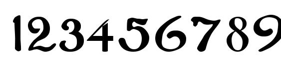 West end Font, Number Fonts