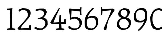 Westernpressssk Font, Number Fonts