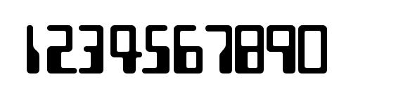 Westm Font, Number Fonts