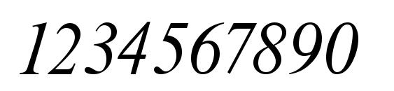 Westtimesssk italic Font, Number Fonts