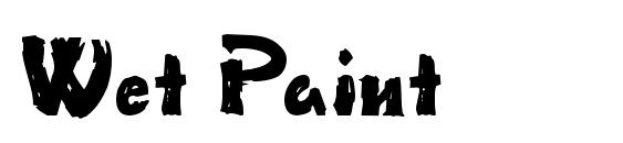 шрифт Wet Paint, бесплатный шрифт Wet Paint, предварительный просмотр шрифта Wet Paint