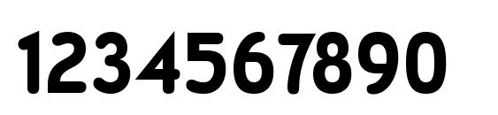 WevliCdRg Bold Font, Number Fonts