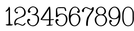 Whackad Font, Number Fonts
