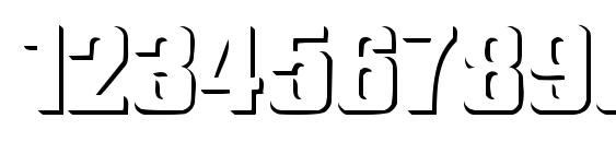 Whata regular Font, Number Fonts