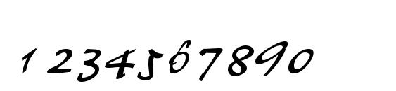 Wheedlessk Font, Number Fonts