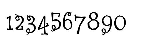 Whimsy icg Font, Number Fonts