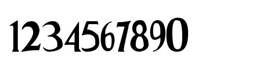 Whitelighter Font, Number Fonts