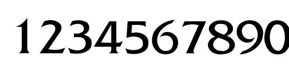 Whitethornin Thin Font, Number Fonts