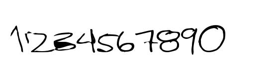 WhiteyFord Font, Number Fonts