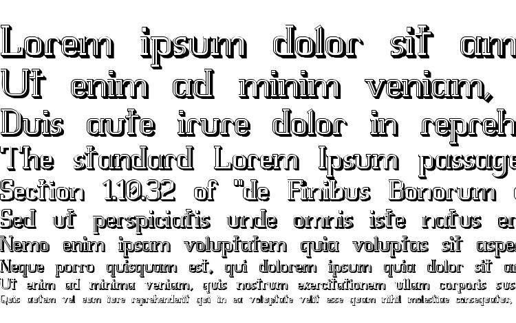 specimens Whitfv3d font, sample Whitfv3d font, an example of writing Whitfv3d font, review Whitfv3d font, preview Whitfv3d font, Whitfv3d font