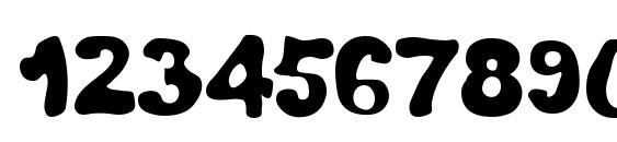 Whoobub Font, Number Fonts