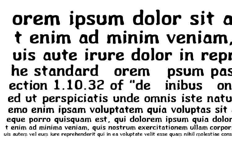 specimens Wibble font, sample Wibble font, an example of writing Wibble font, review Wibble font, preview Wibble font, Wibble font
