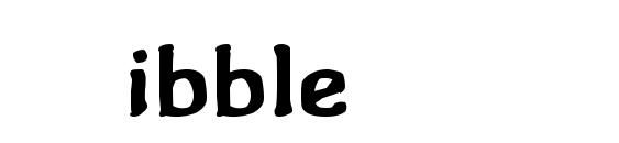 Wibble Font
