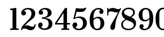 Wichita medium Font, Number Fonts