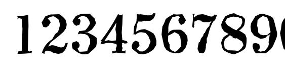 WichitaAntique Medium Regular Font, Number Fonts