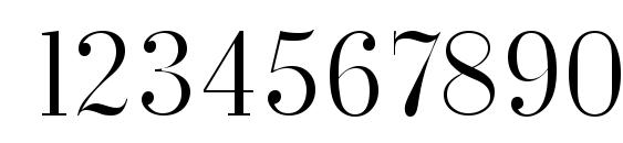 WichitaLH Regular Font, Number Fonts