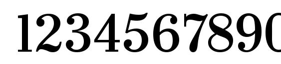 WichitaSerial Medium Regular Font, Number Fonts